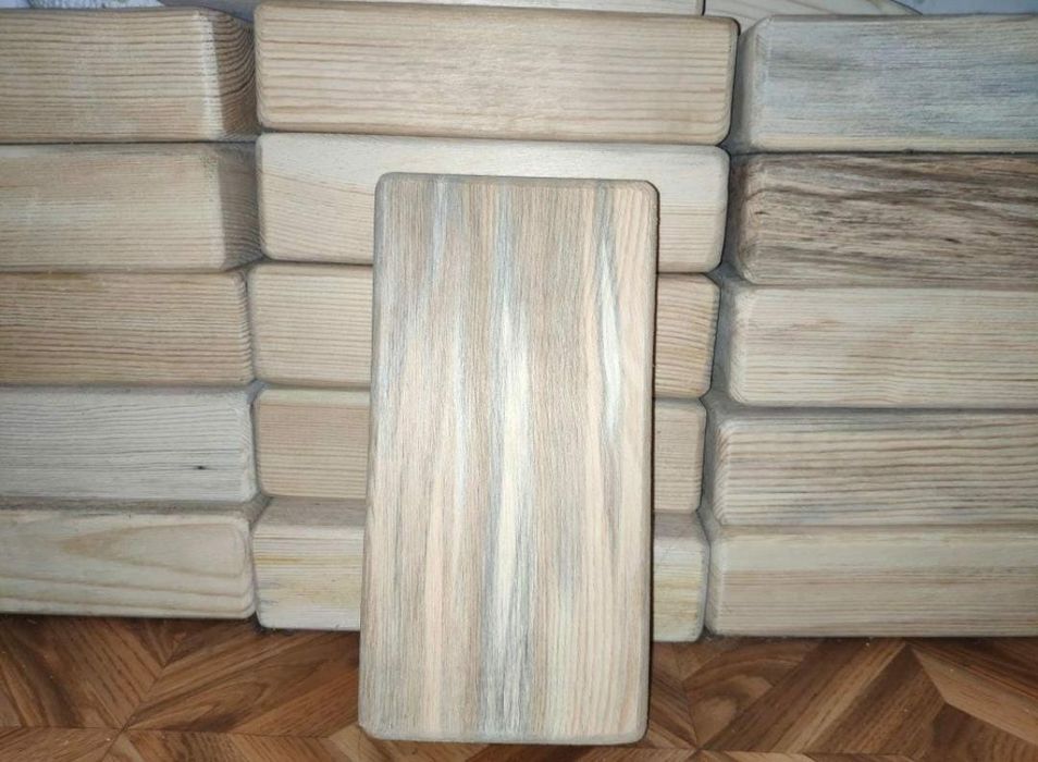 Кирпич из дерева для йоги