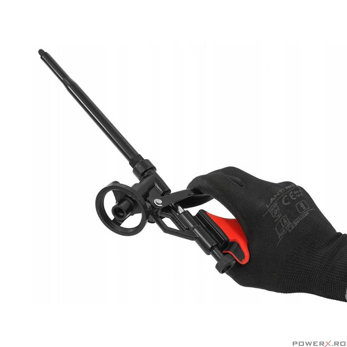 Pistol din metal pentru aplicarea spumei, negru Verke