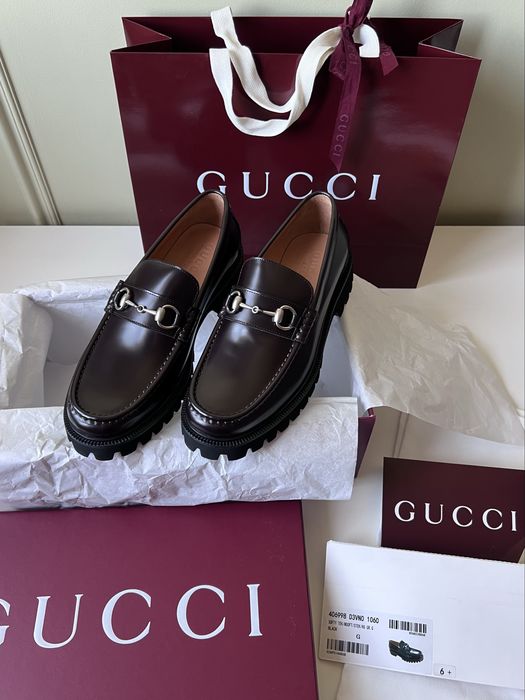 Лоферы GG Gucci унисекс