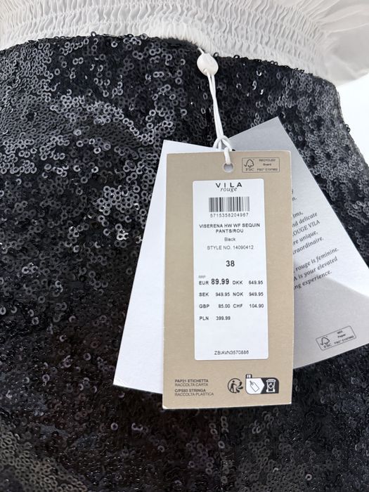 Pantaloni paiete VILA