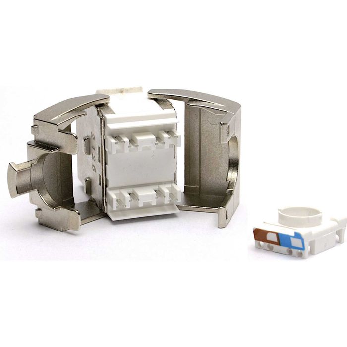 Excel Cat6a RJ45 14 Mufe De Retea Mama Internet IT Reutilizabile Fara Scule