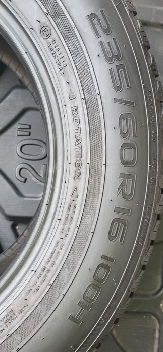 4 anvelope 235 60 16 nokian vr suv3 8,2-7mm 2020