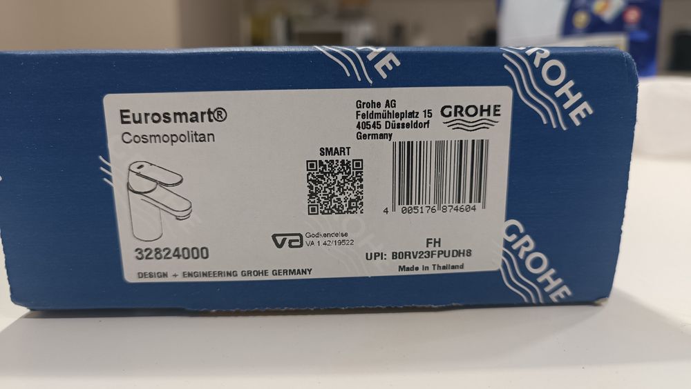 НОВА Смесителна батерия Grohe Eurosmart Cosmopolitan -оригинал, 32824