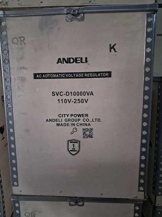Стабилизатор ANDELI SVC-D 10000 VA  110/250в