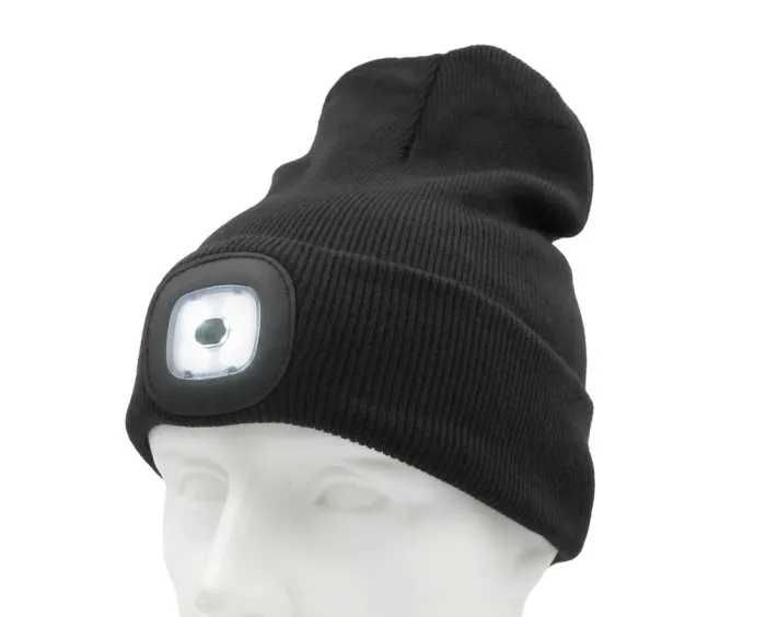 Зимна Шапка OLAF YX с вградено LED фенерче!