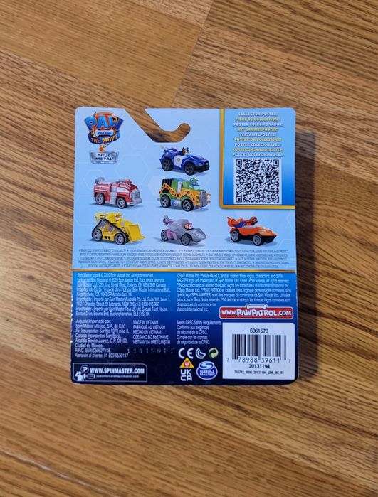 Masinute Paw Patrol (true metal)