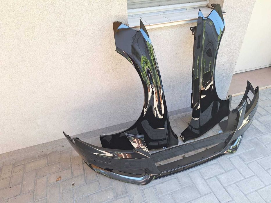 Bara + Aripa Fata Dreapta & Stanga Audi A4 B8 2007-2011 Vopsita Negru