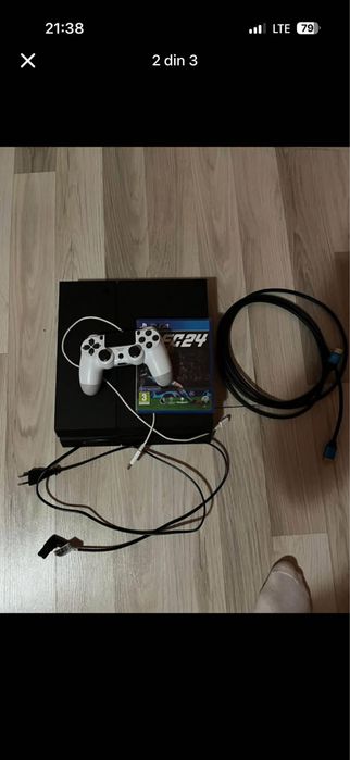 Ps4 cu fc24 si manetă
