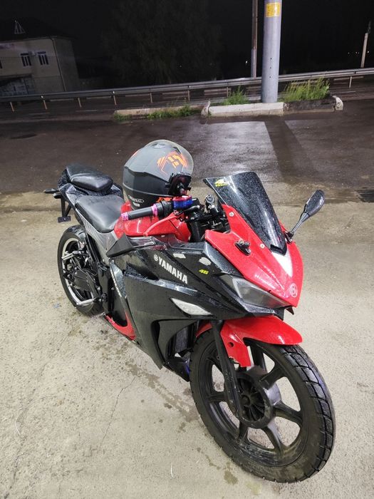 Yamaha r3 elektro bike
