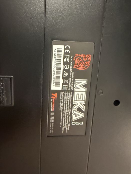 Tastatura mecanica Thermaltake Tt eSPORTS MEKA Pro Cherry MX Red