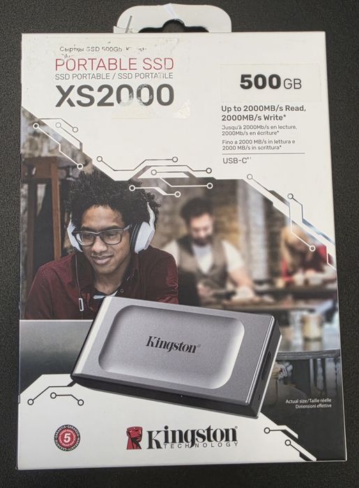 Внешний ssd 500gb