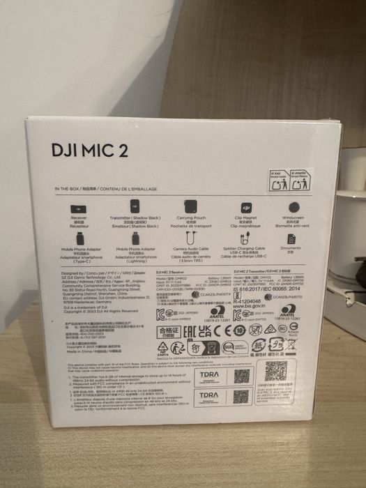 Комплект безжичен микрофон 2 DJI