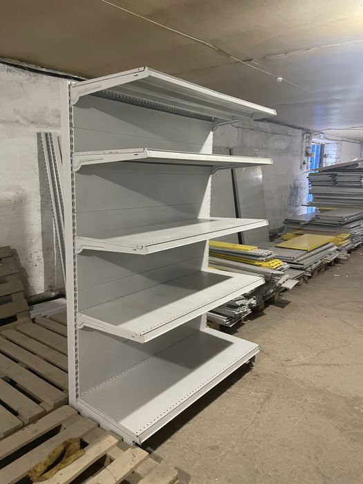 Стеллажи торговые б/у