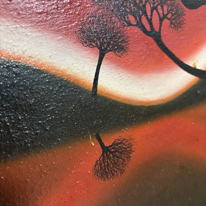 Tablou Abstract Copaci