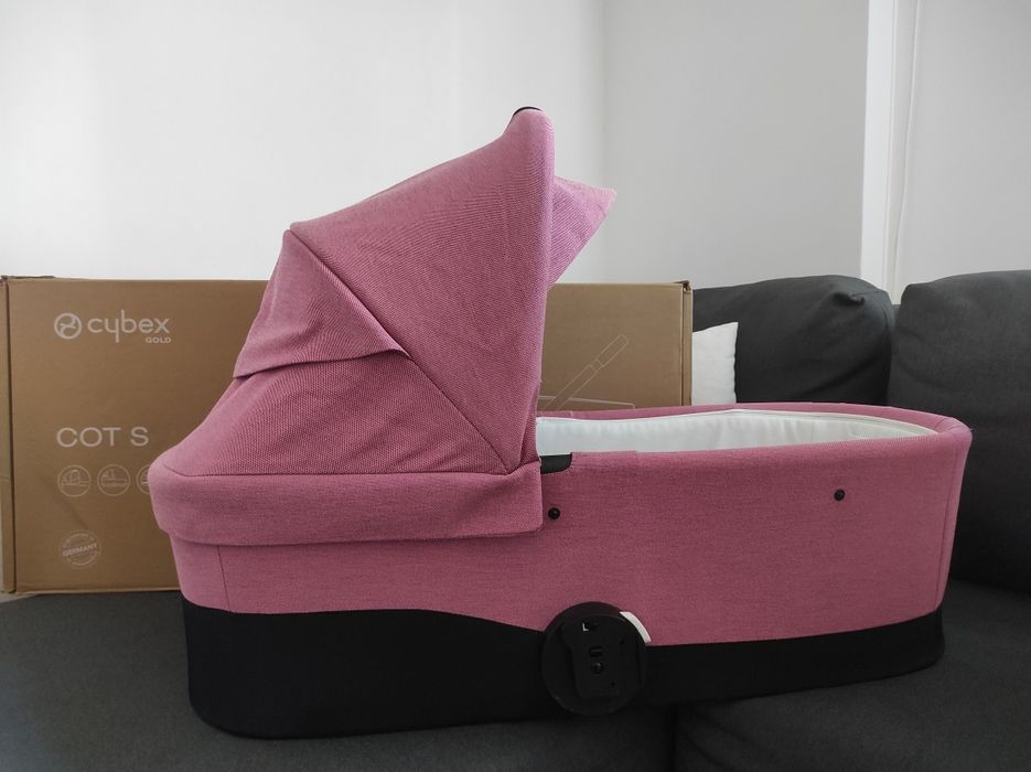 COT S MAGNOLIA PINK кош за новородено СYBEX