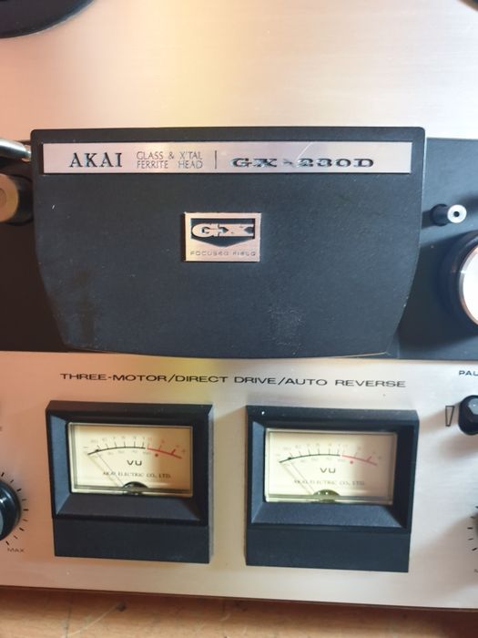 Magnetofon Akai GX230D 3motoare direct drive.3capete GX,autorevers