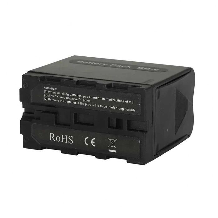 Adaptor baterii AA R6 la acumulator NP-F960 NP-F970 lampa monitor foto