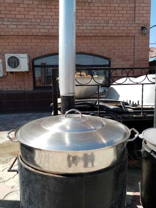 Казан 50 литр ошагымен  сатылады.