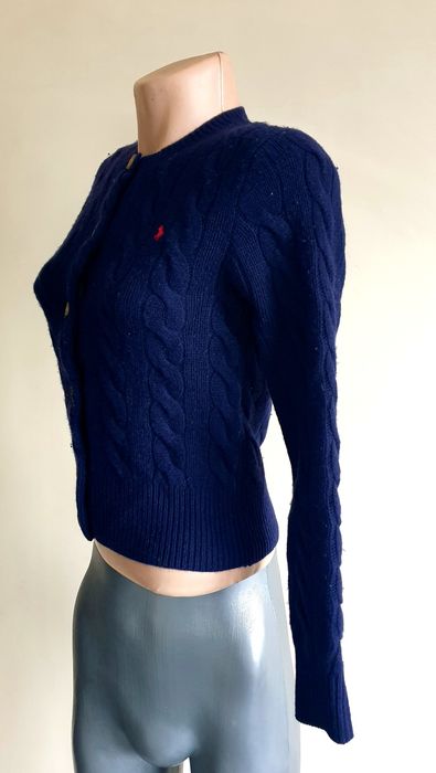 POLO Ralph Lauren Cable Wool / XXS НОВО ОРИГИНАЛ! Дамска Жилетка