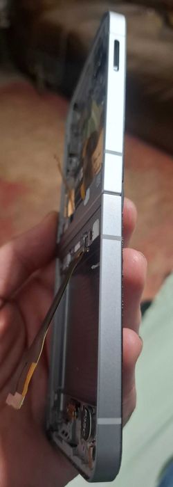 Рамка samsung galaxy flip 6 корпус серый