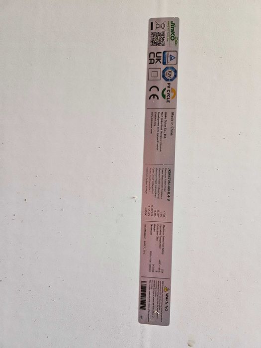 Фотоволтаични панели jinko 475w