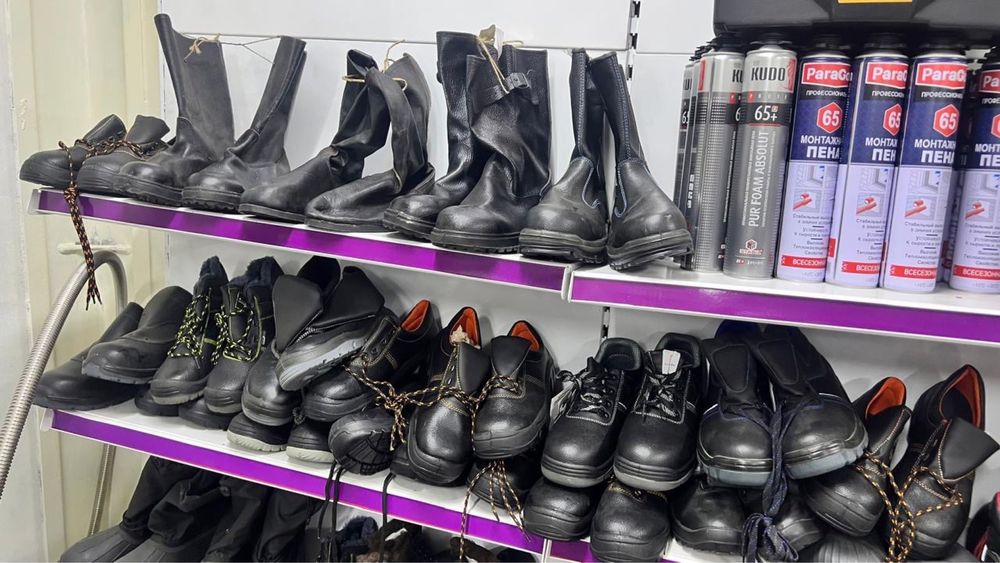 Ботинки рабочие.Кирзовые сапоги .Спец.обувь