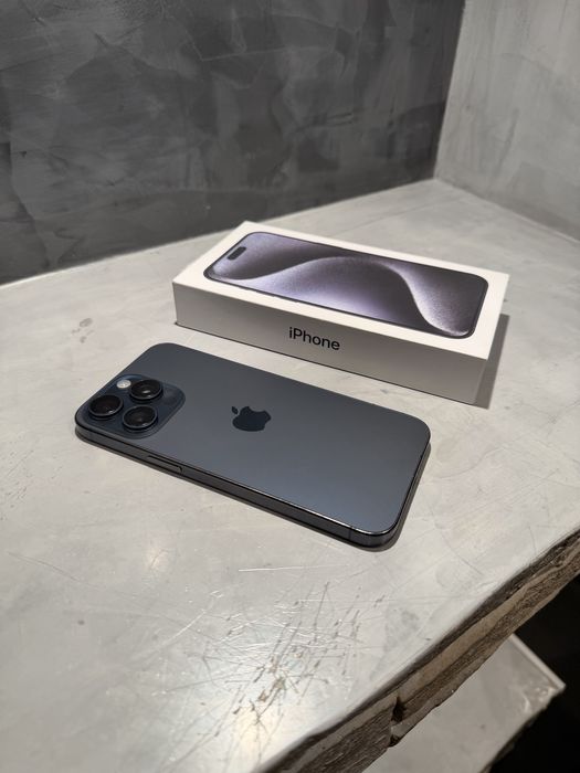 КАТО НОВ Iphone 15 Pro Max Blue Titanium