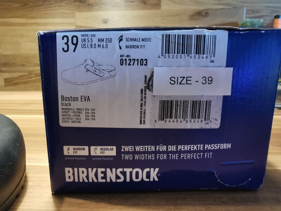 Birkenstock Boston Eva 39 Noi