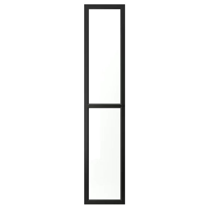 2 uși sticla Oxberg pentru Billy Ikea vitrina