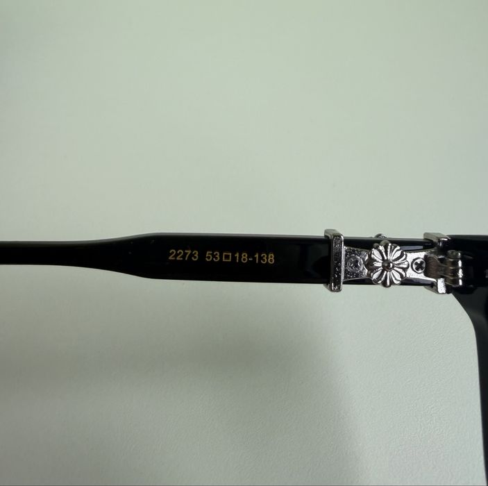 Chrome Hearts Black Sunglasses