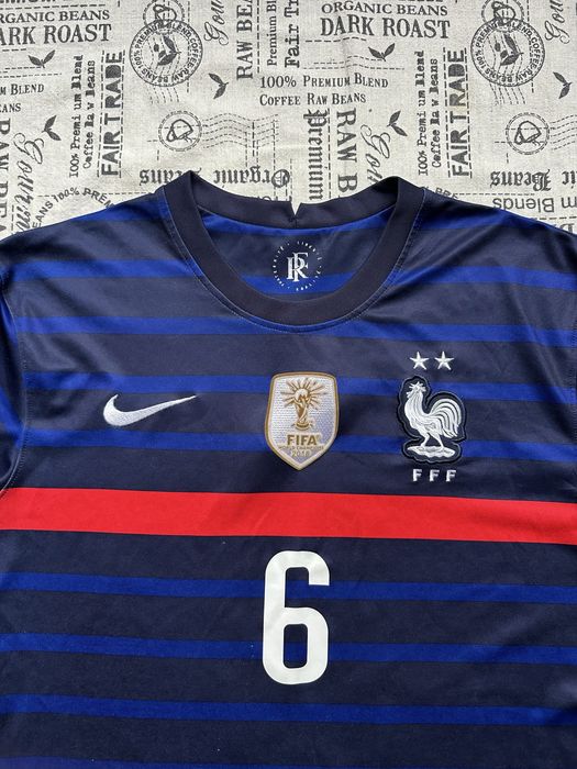 Nike France #6 Pogba original тениска.L