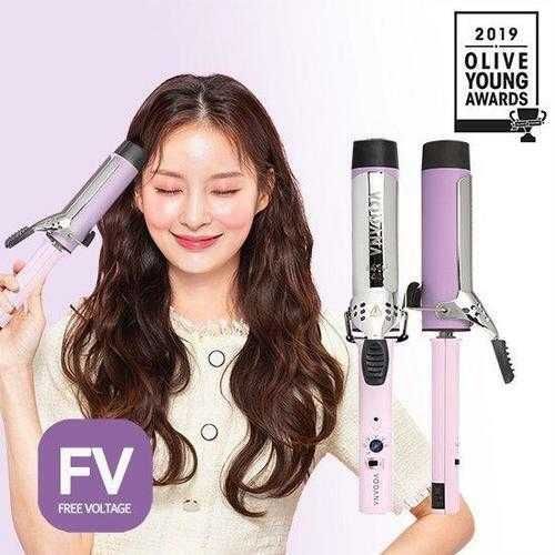 КЕРАМИЧНА маша за коса Южна Корея - VODANA Glamwave Curling Iron