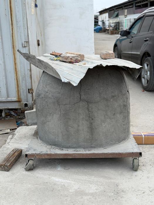 Тандыр атсында дөңгелегімен