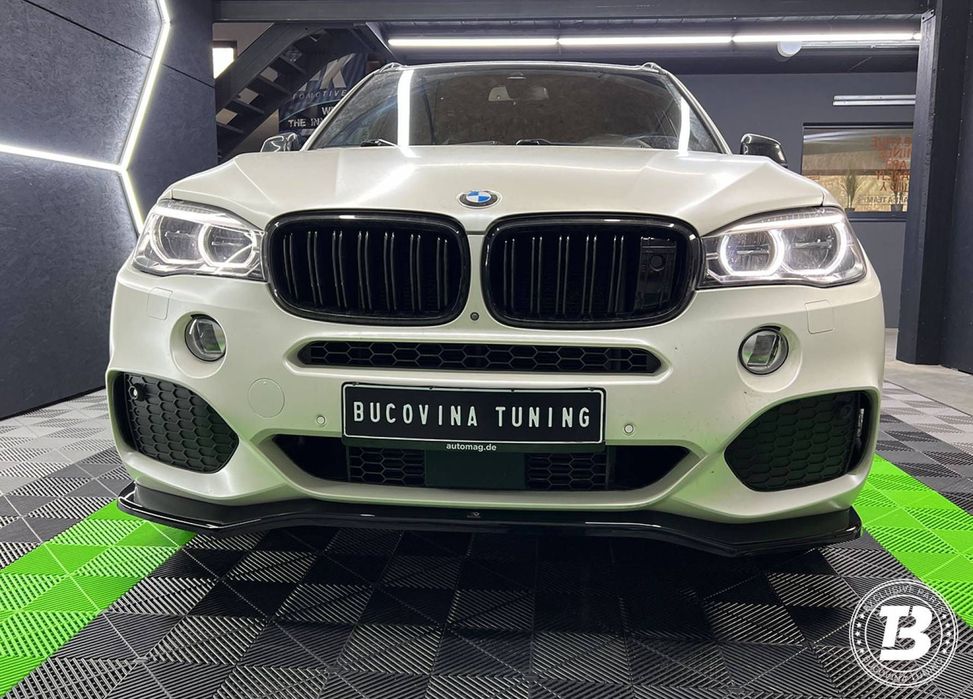Prelungire Bara Fata compatibila cu BMW X5 F15 M-Pack Maxton Design LICHIDARE STOC