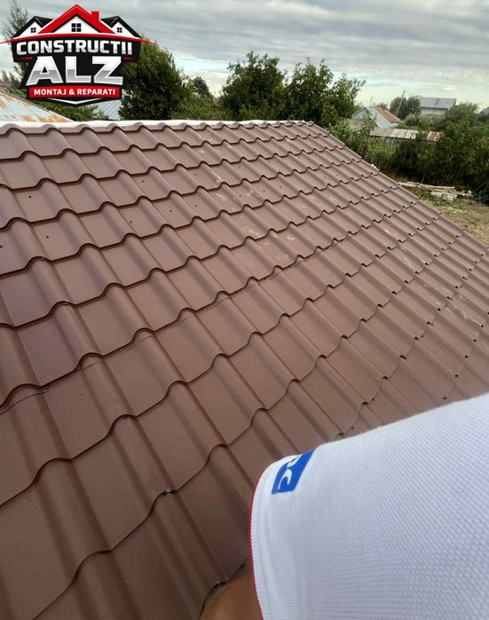 Constructii ALZ / Reparatii Acoperisuri Urgente / Montaj Tiglă Metalică / Garantie / Izolatii