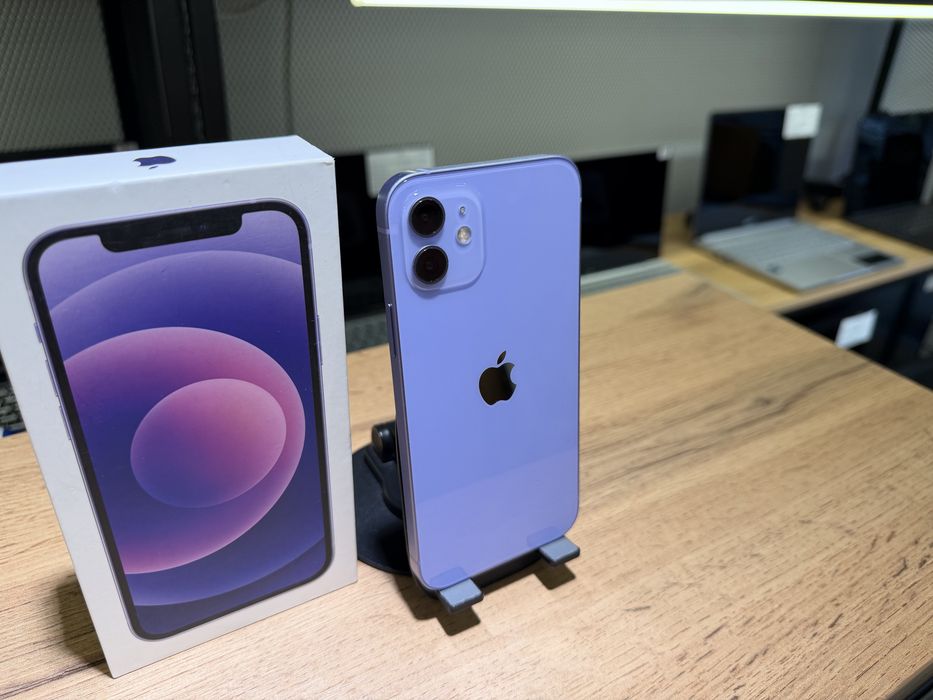 iPhone 12, 128 GB, АКБ76%, Purple, 2539/А10