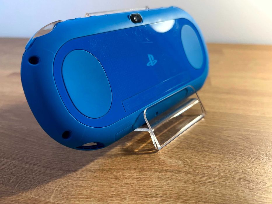 PS Vita Slim Aqua Blue modată — 128GB, import Japonia