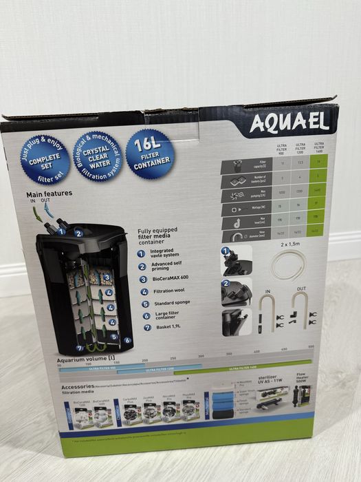 Продается фильтр Aquael ultra filter 1400