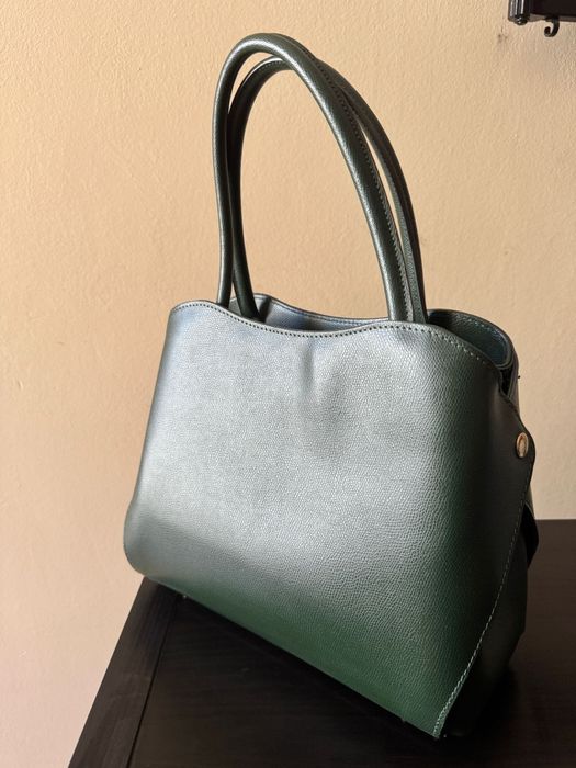 Чанта от естествена кожа. Made in Italy