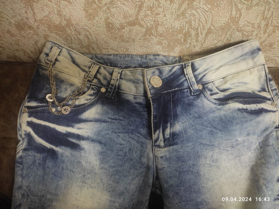 Джинсы С Турции  с паетками