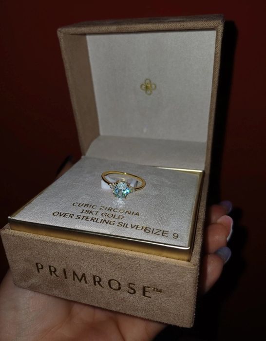 Inel din argint S925 placat cu aur 18 K