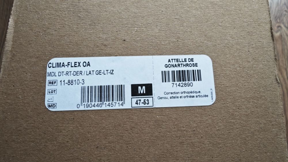 Ортреза за дясно коляно DonJoy Clima-Flex OA