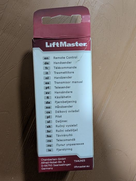 Telecomanda universala garaj/porți LiftMaster