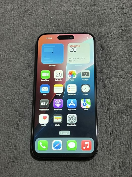 Vand Iphone 16 pro max fake 1tb ca nou.