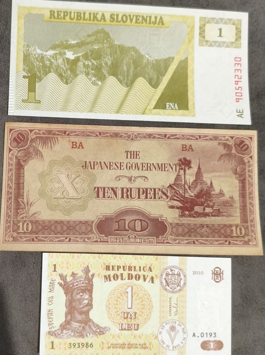 Банкноты разных стран