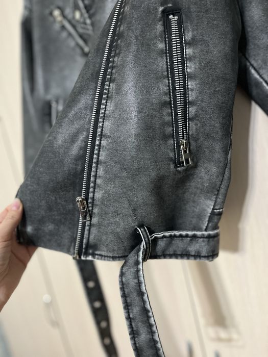 Косуха кожаная женская