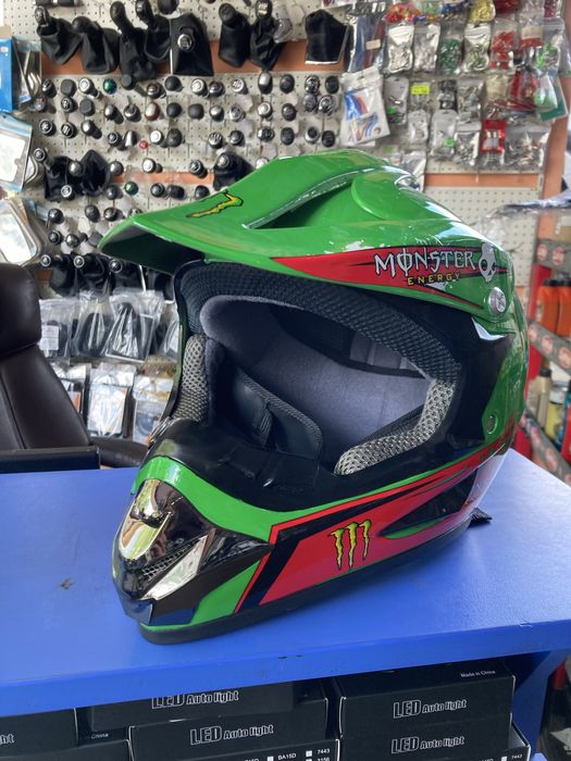 Нова кросова каска Monster S 55-56 / Каска крос С