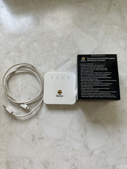 Беспроводной 4G роутер билайн