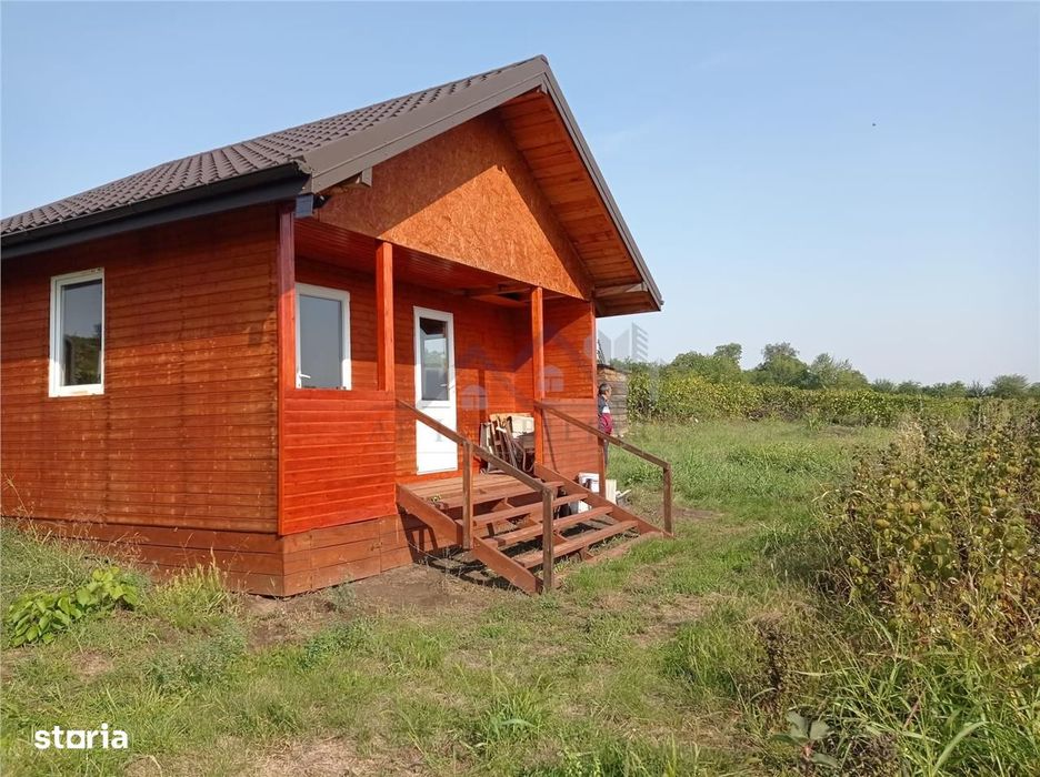 Intravilan - Tomesti - Teren si Cabana din Lemn