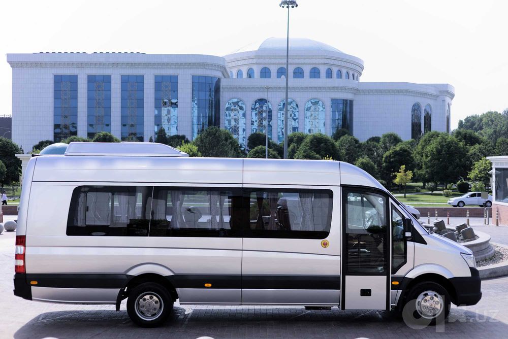 Транспортные услуги по Узбекистану — Asiastar Eurise 19 мест